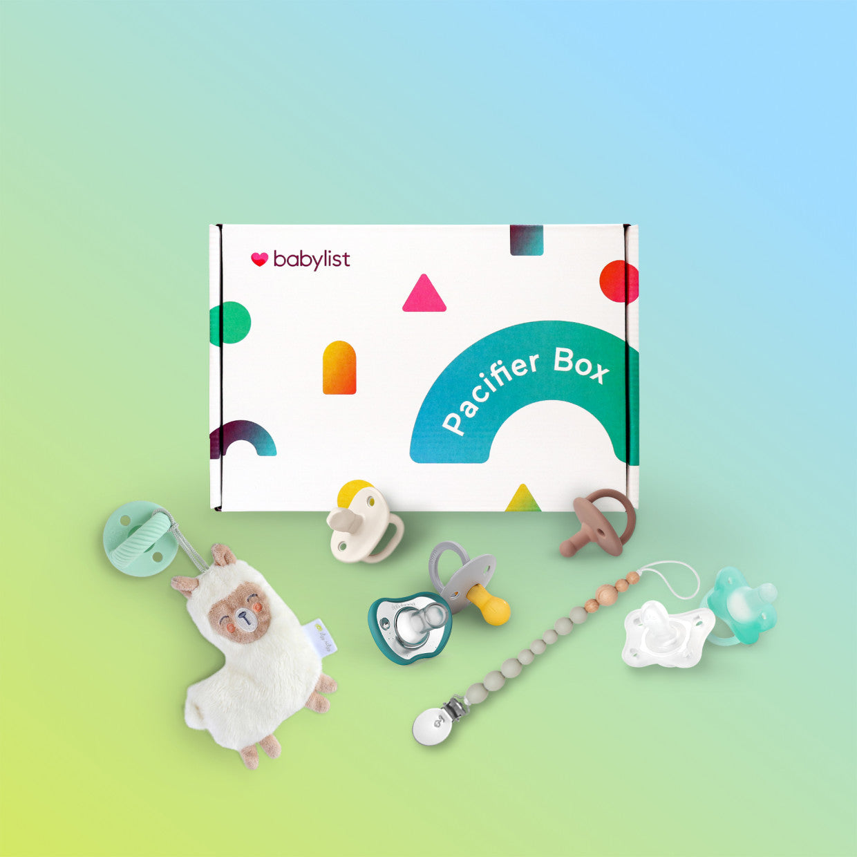 Babylist Pacifier Box (7 Pacifiers Clip) - Main Image