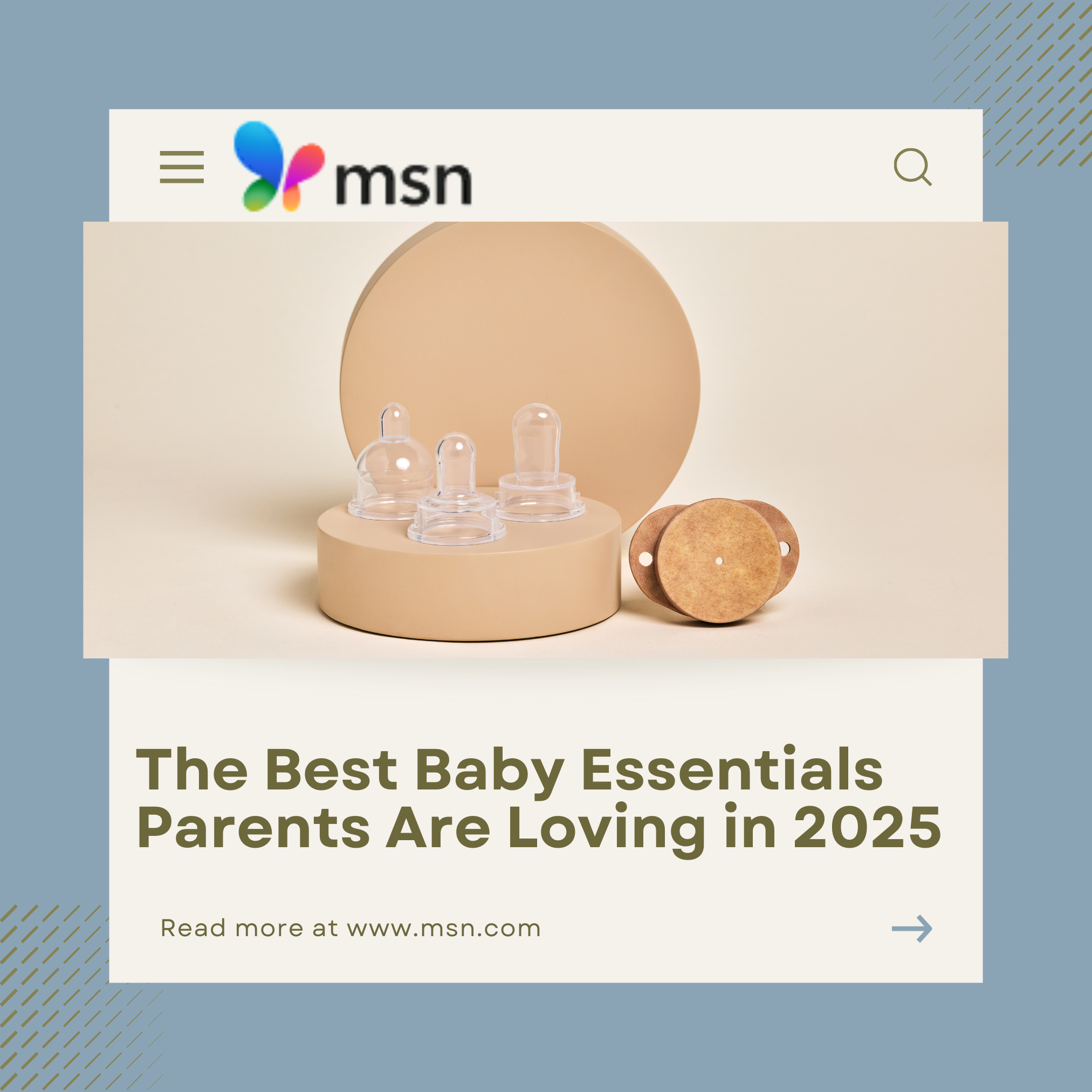 Soothe Beginnings Pacifier Named One of the Best Baby Essentials Parents Are Loving in 2025