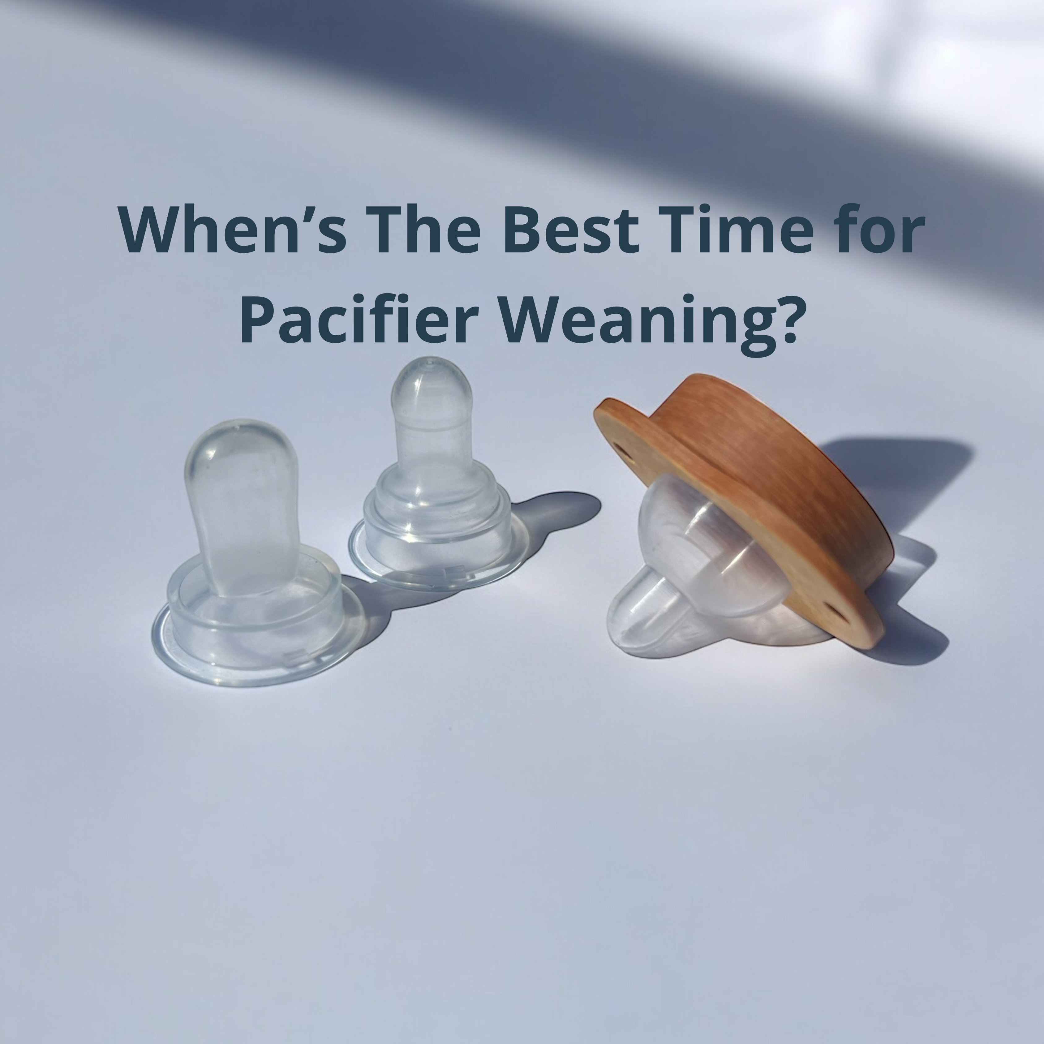When to Wean Off the Pacifier