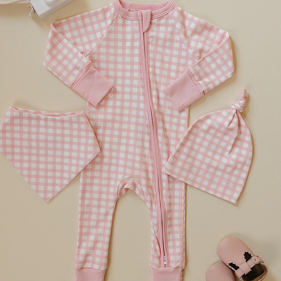 August & Ivy Organic Pima Cotton Romper