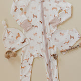 August & Ivy Organic Pima Cotton Romper