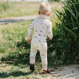August & Ivy Organic Pima Cotton Romper